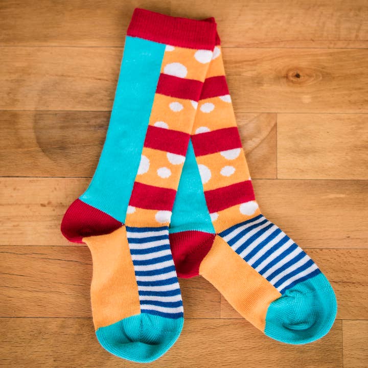 Merle Kids - Wholesale Socks - Kids & Baby - Organic Socks for Babies and Kids- double-packs - Fox design4