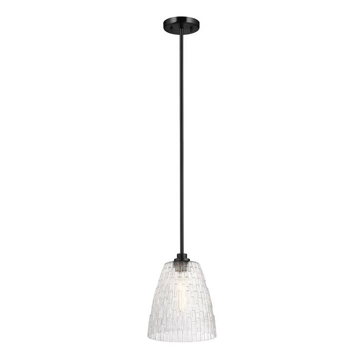 Windsor 1 Light Duo-Mount Pendant - Black for wholesale by Lucas McKearn