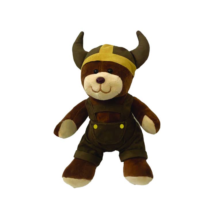 European Heritage Gifts - Wholesale Stuffed/plush toy – Kids & baby - Viking Boy Plush Teddy Bear1