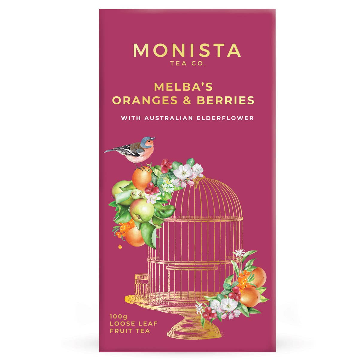 Monista Tea Co. - Wholesale Loose tea - Melba's Oranges & Berries Refill Box0