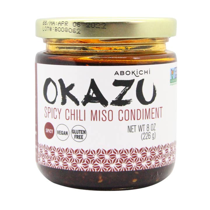 8oz Okazu Spicy Chili Miso for wholesale by Abokichi