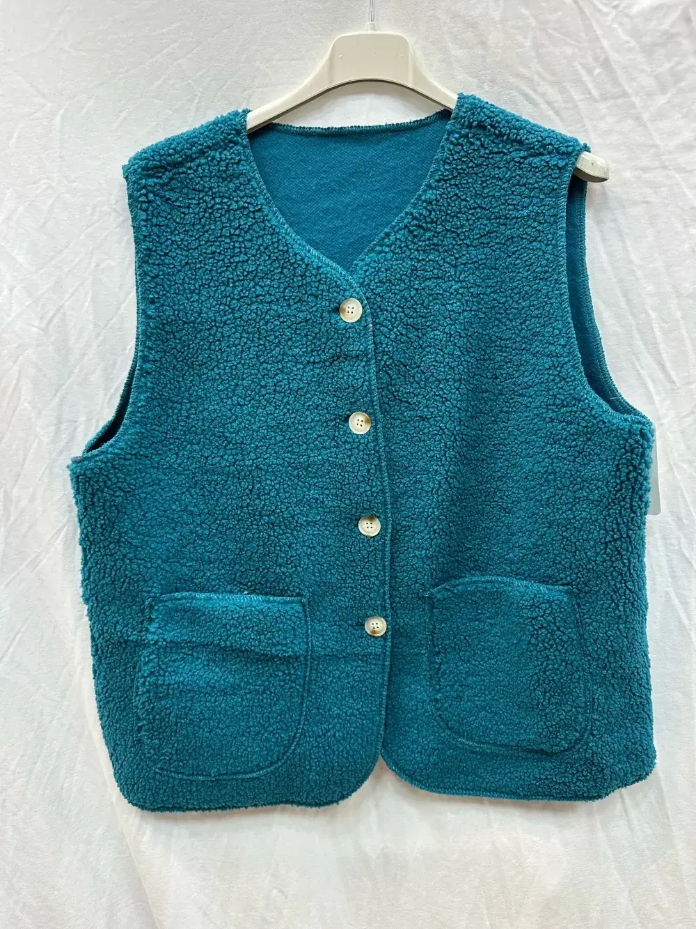 Mimi & Gogo - Vente Veste sans manches – femme - Gilet moumoute sans manches @6108_GiMoumoute2