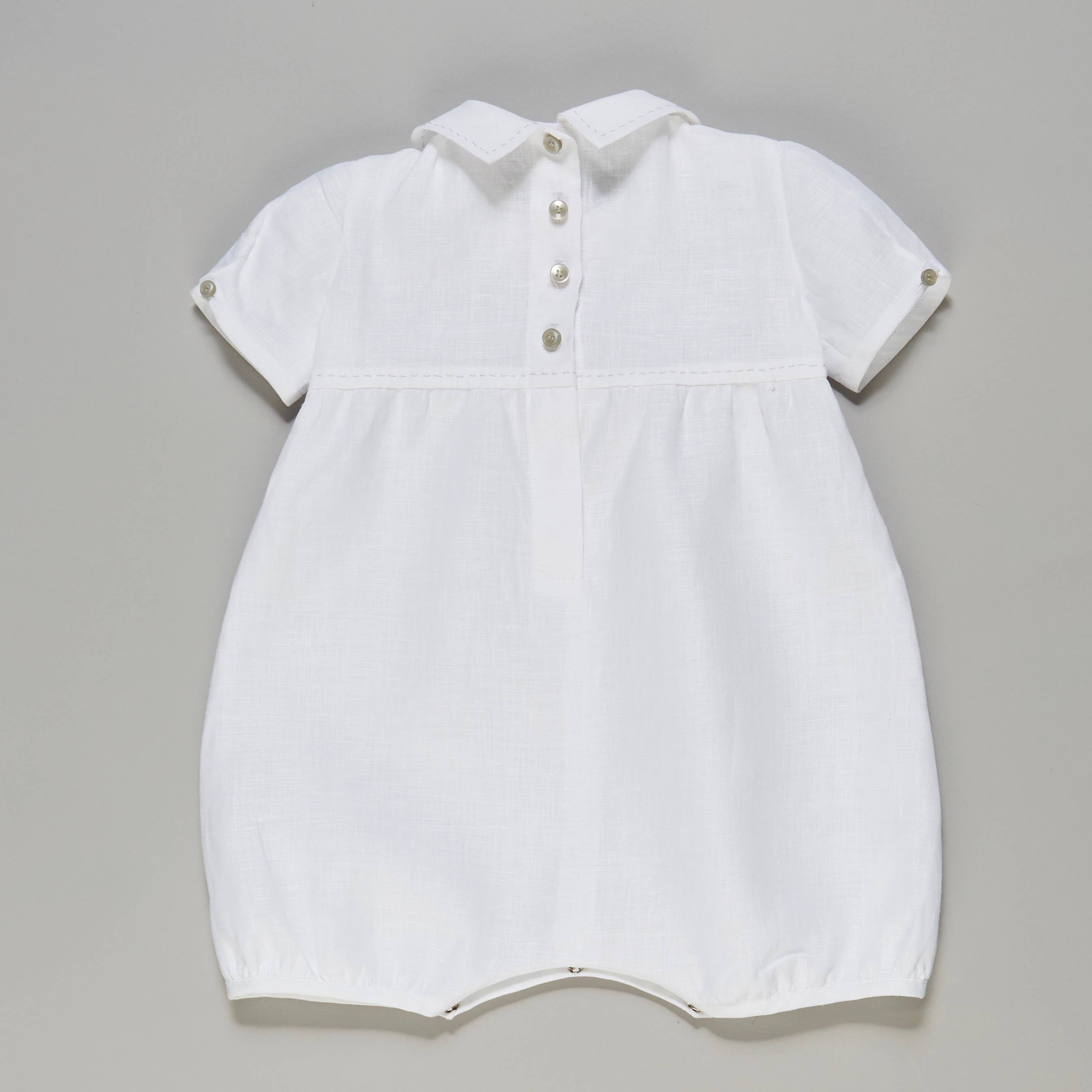 SEIDENWEISS - Wholesale Clothing Set - Baby - Baptism Set Linen Paul4