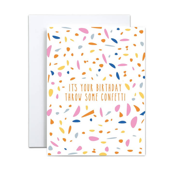 Birthday Confetti for wholesale by Copper & Print