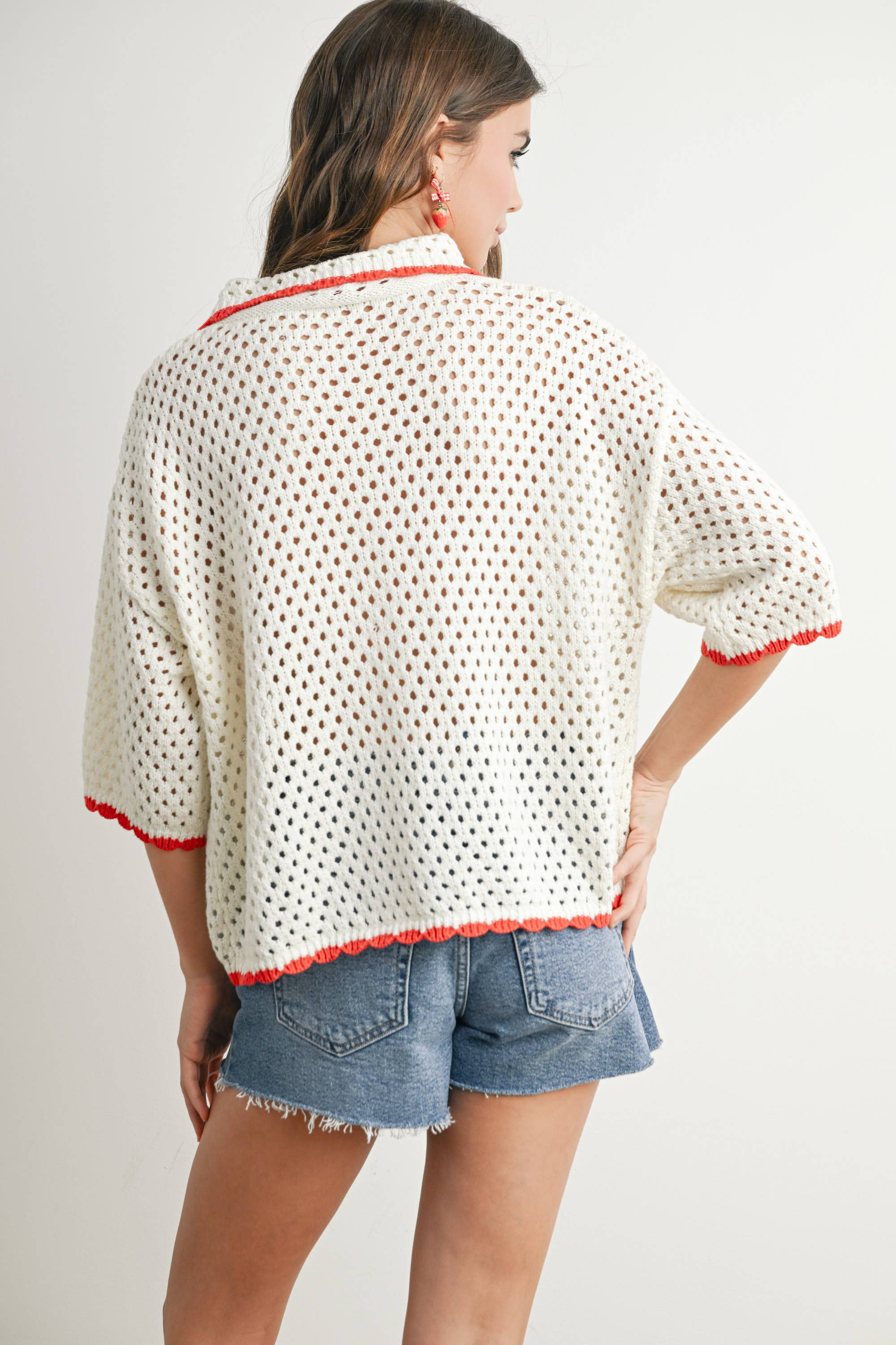 BUTTERMELON - Vendita all'ingrosso Maglione tricot - Donna - Maglione all'uncinetto Urban Vibe - BMW765428