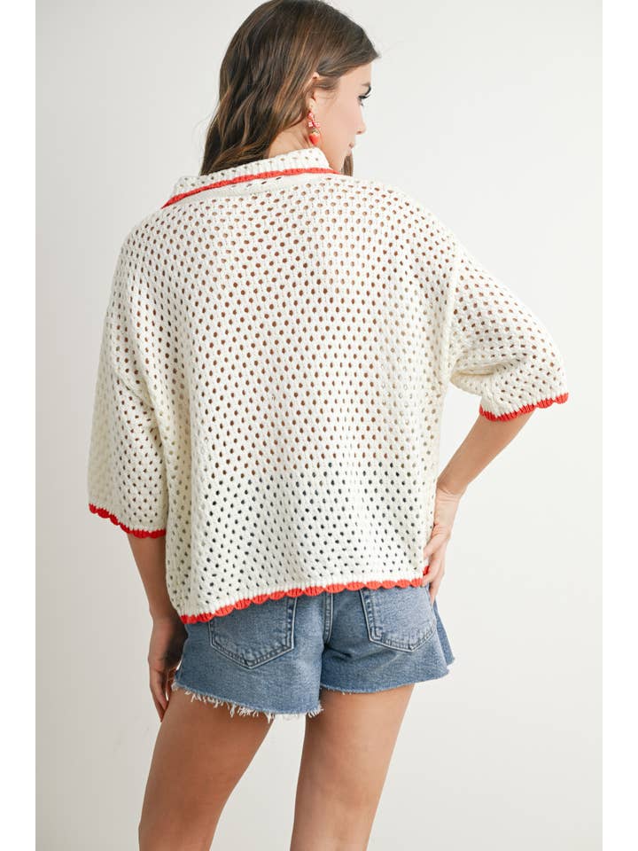 BUTTERMELON - Vendita all'ingrosso Maglione tricot - Donna - Maglione all'uncinetto Urban Vibe - BMW765428