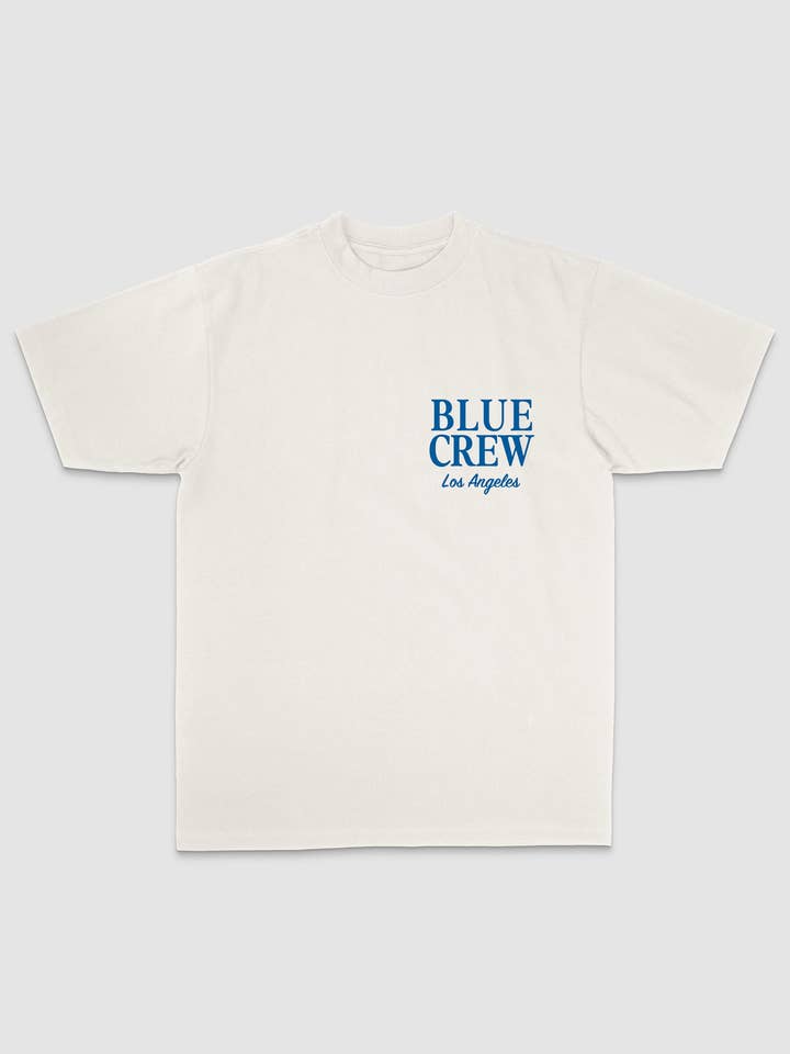 TheKingShirt - Wholesale Graphic Sweatshirt - Women's - Off-White LA Dodgers Heavyweight T-Shirt1