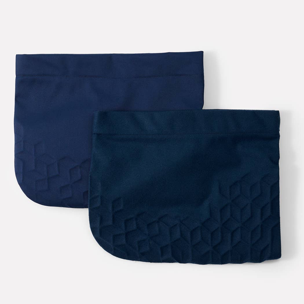 mimicri - Wholesale Clutch Bag - Women's - MUC Pouch, Navy Wool4