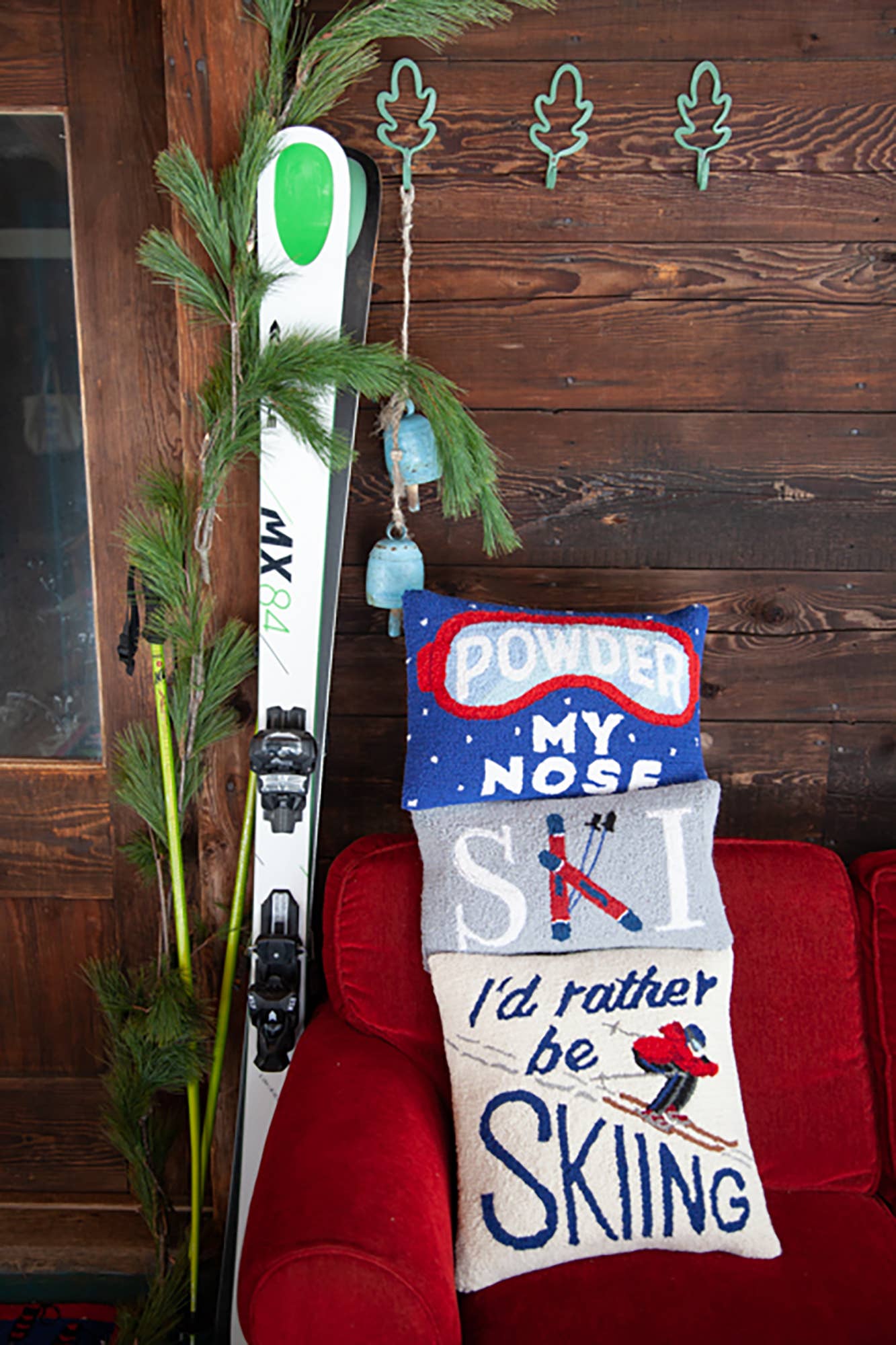 Peking Handicraft - Wholesale Throw/Decorative Pillow - Ski Hook Pillow7