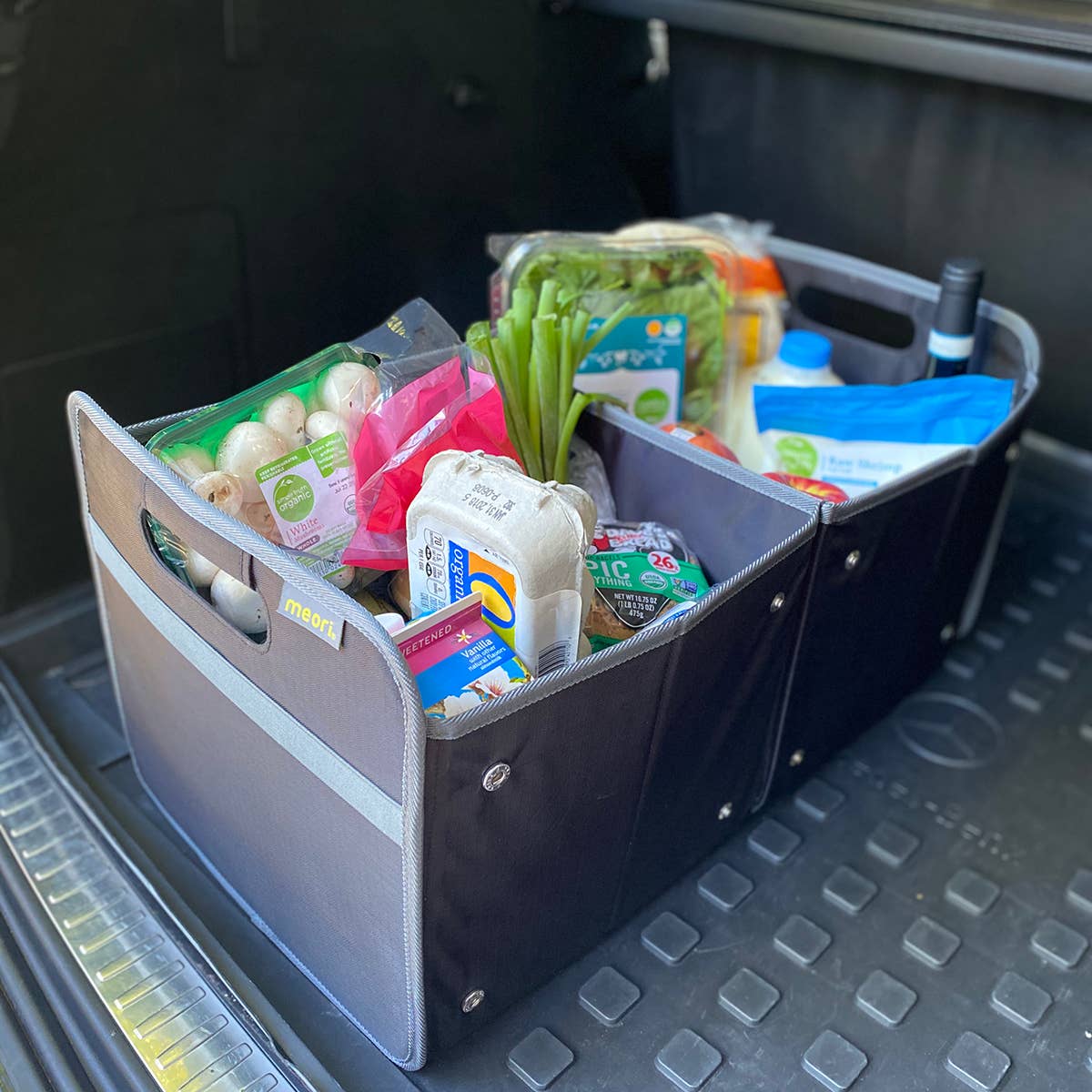 meori Inc - Wholesale Grocery/Shopping Bag - X-Large Trunk Organizer and Grocery Box12