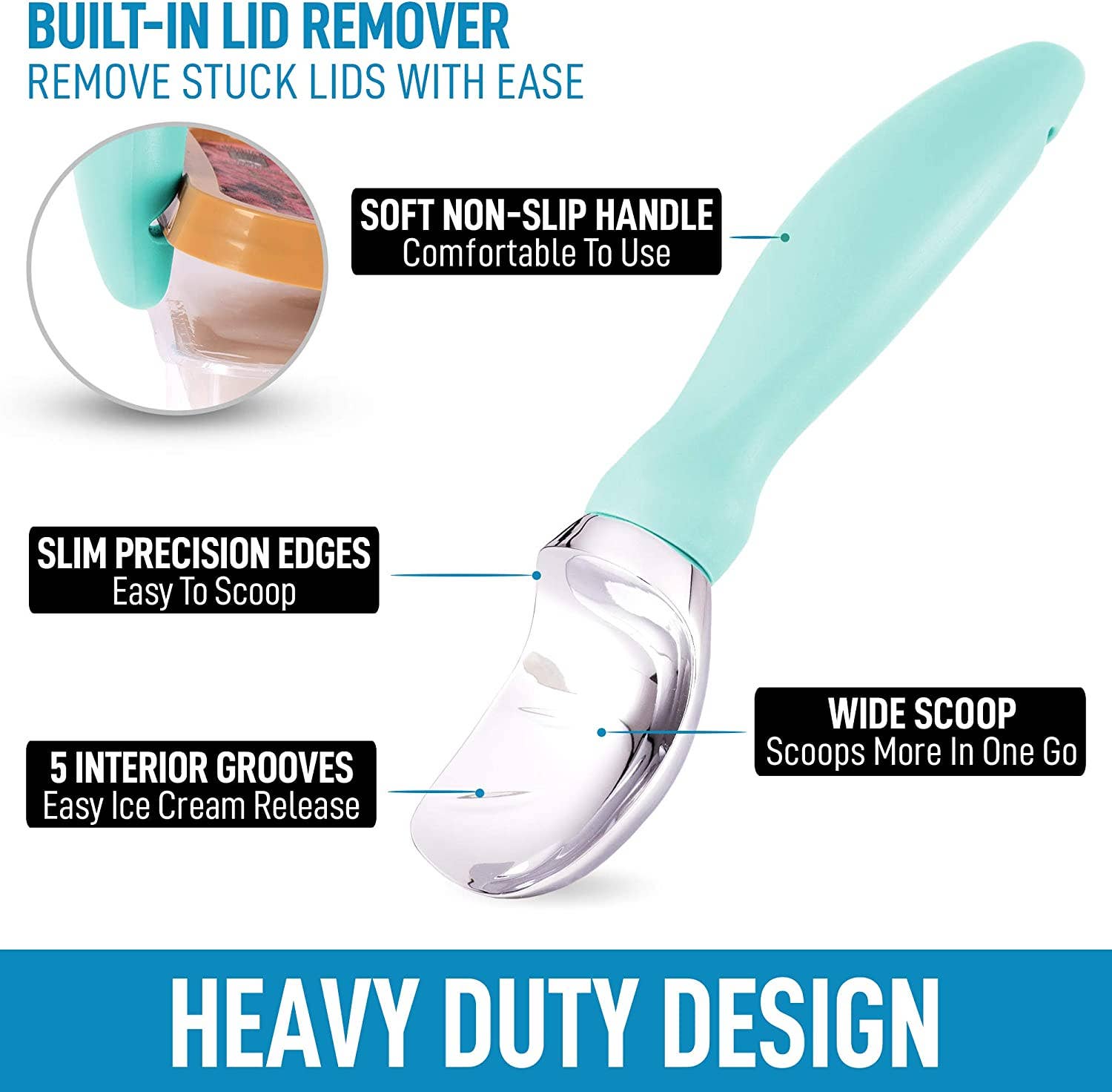Zulay Kitchen – Großhandel Eisportionierer – Eisportionierer mit Soft-Easy-Griff und Deckelöffner14