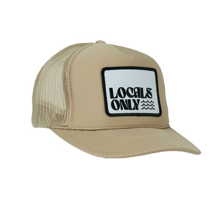 Local Beach - Wholesale Trucker Hat - Unisex - Locals Only II Patch Trucker Hat5
