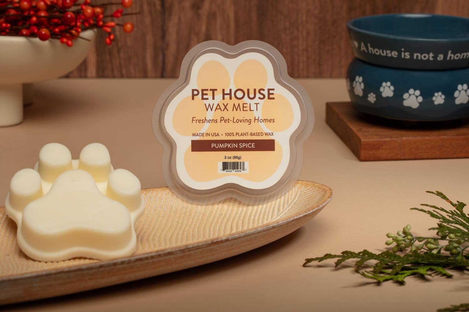 Pet House by One Fur All - Wholesale Wax Melt - Pumpkin Spice Wax Melt 3 oz1