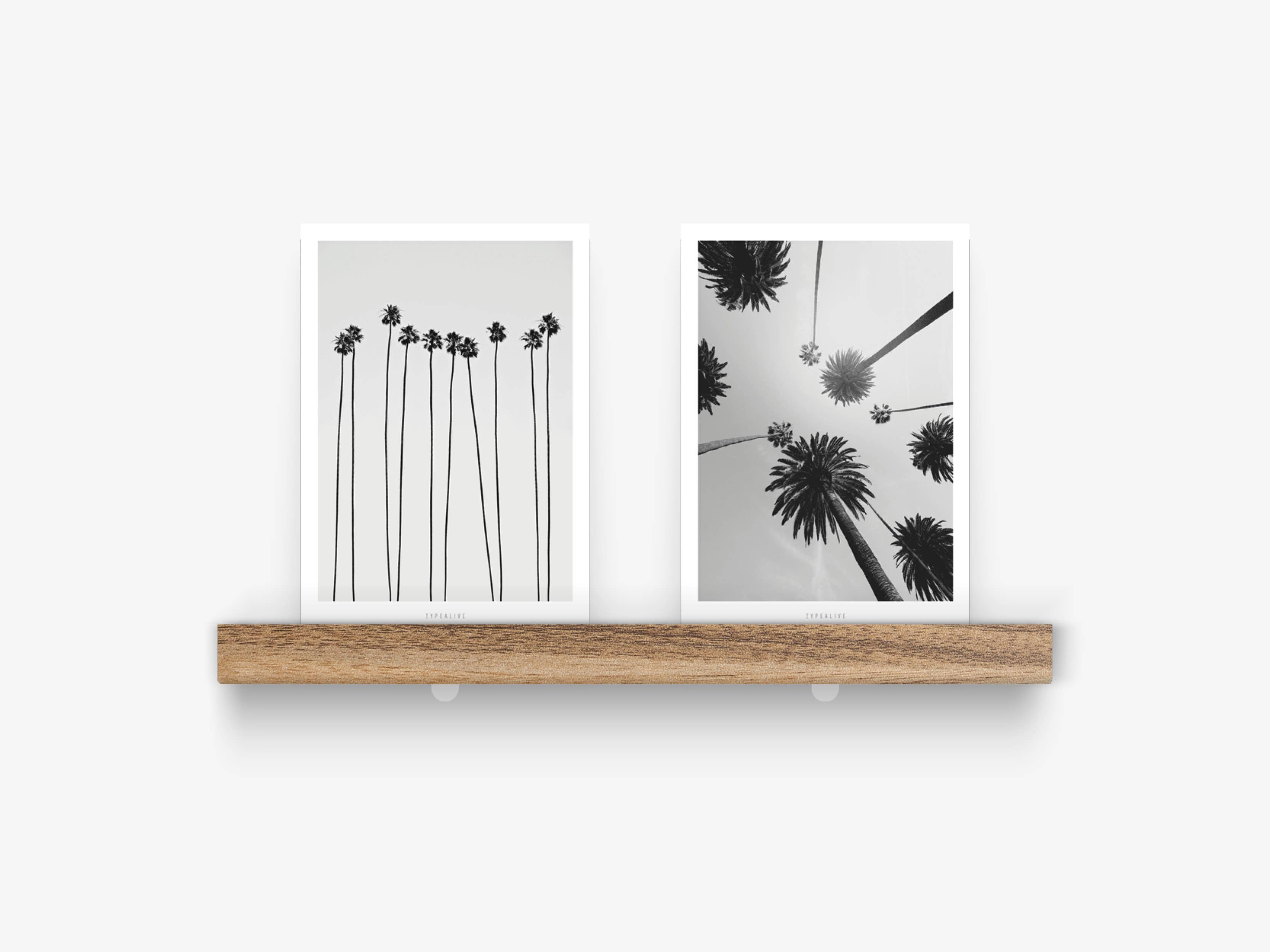 typealive - Vendita all'ingrosso Mensole portafoto - Fascia porta cartoline in rovere (diversi formati)1