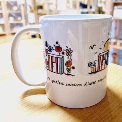 Caneca As 4 estações de uma cabine por atacado de L'Havrais boutique