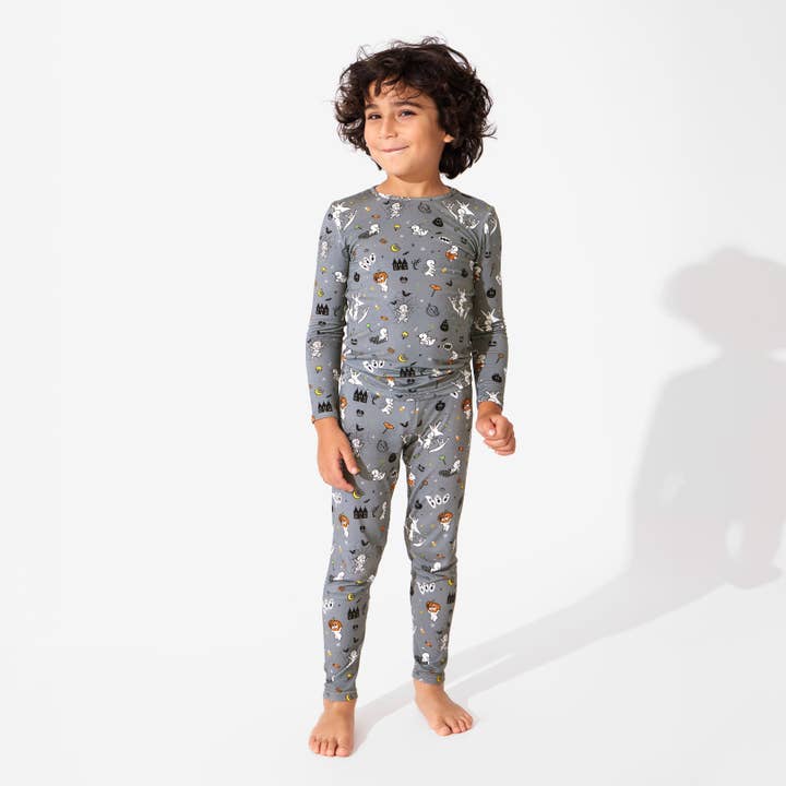 Bellabu Bear - Wholesale Sleepwear Set - Kids - Casper Halloween Bamboo Kids Pajamas12