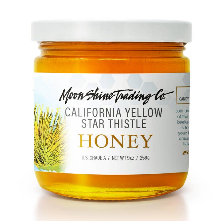 Callifornia Yellow Star Thistle Honey for wholesale by Moon Shine Trading Co.