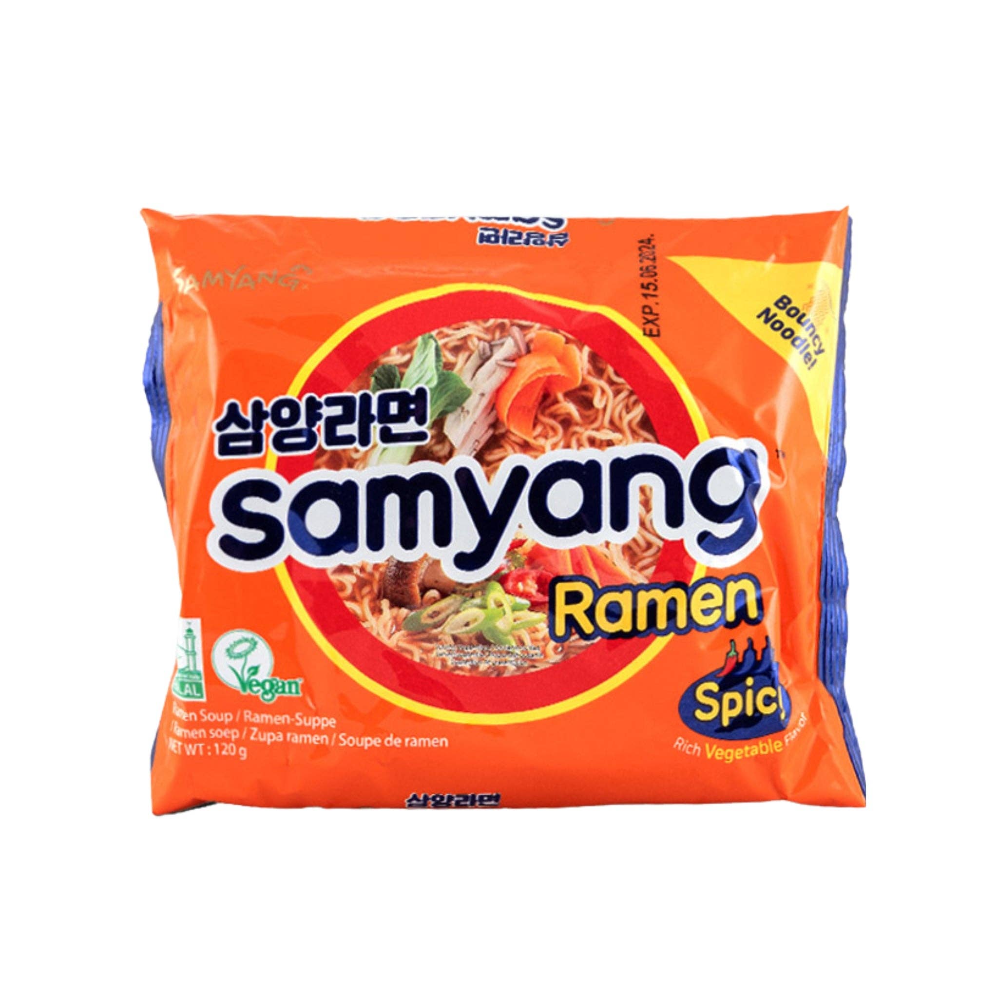 utoppa GmbH - Wholesale Ramen - Samyang Instant Noodles Ramen Spicy 120 g0