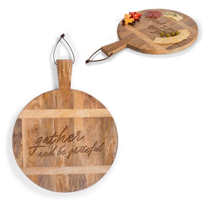 Personalized Gather Round Charcuterie Board for wholesale by Picnic Time Family of Brands
