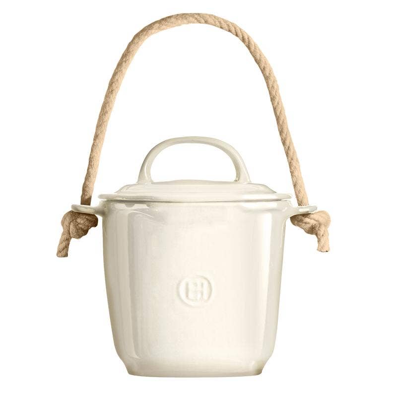 HAUS – wholesale Kitchen tool/gadget – Emile Henry Compost Bin - Clay2