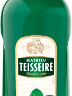 Teisseire Mint syrup glass 700 mL for wholesale by French Feast