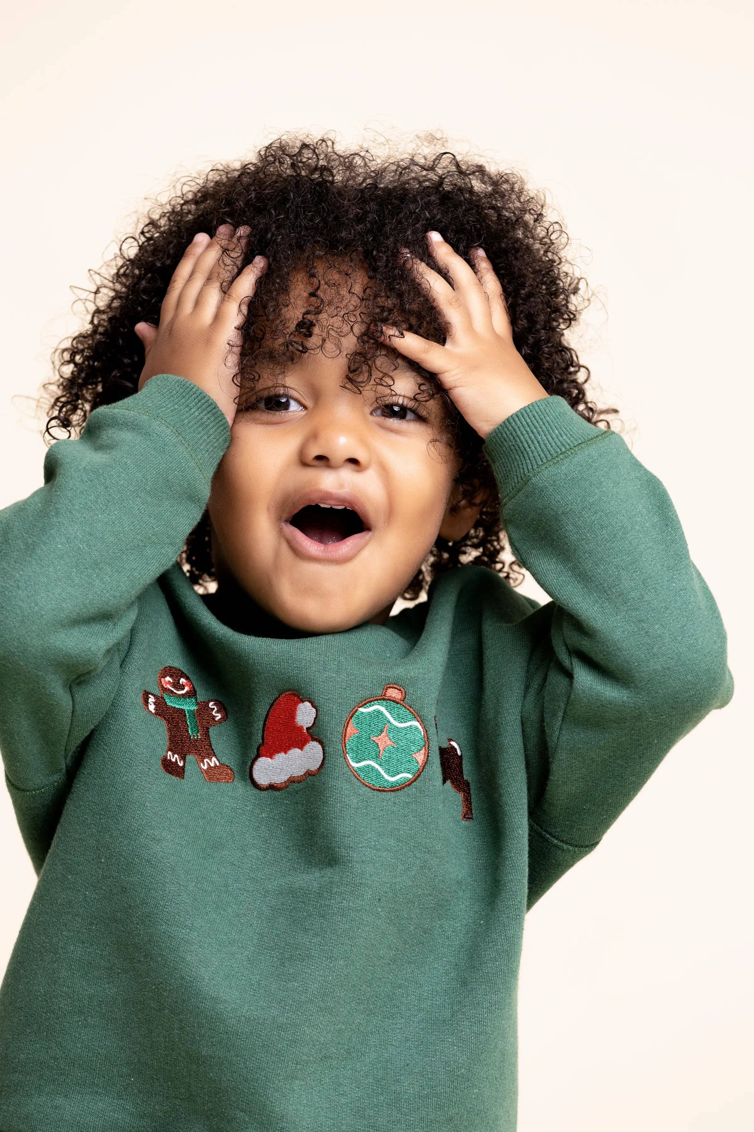 Monica + Andy – Engroshandel Sweatshirt - Børn – Sportslig sweatshirt_Christmas Cookies1