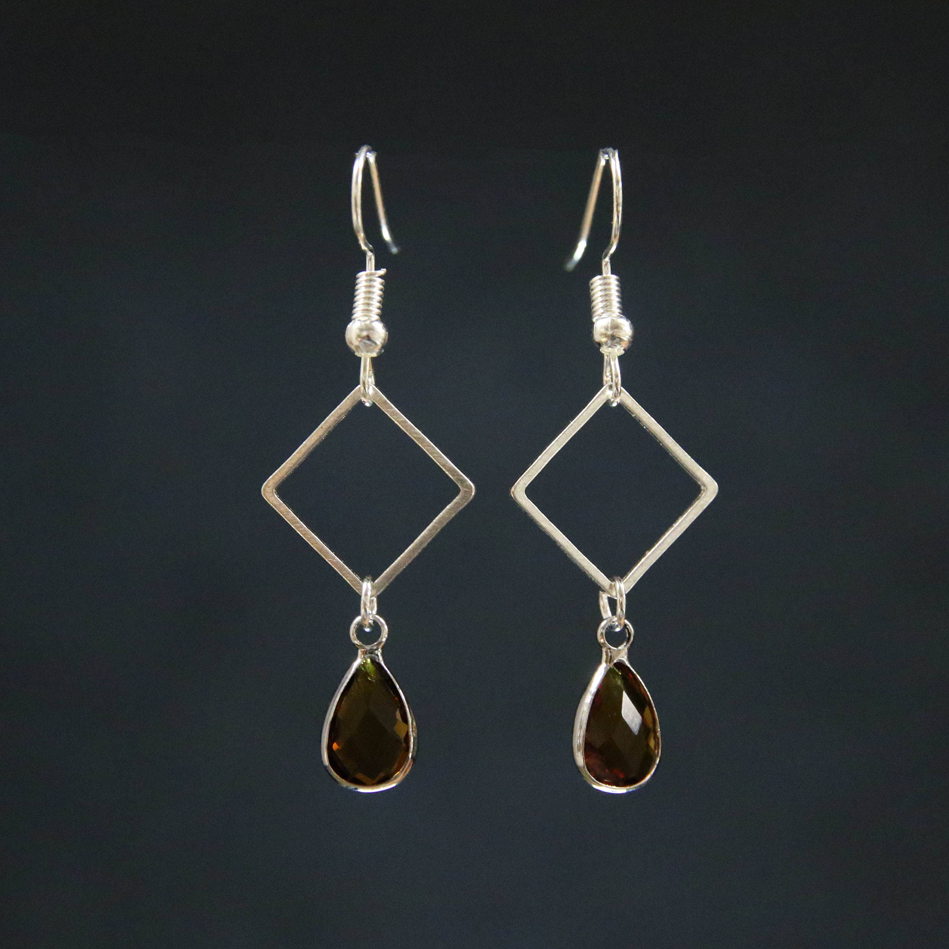 JAC Jewelry Designs - Wholesale Dangle Earrings - Square Teardrop Earrings1