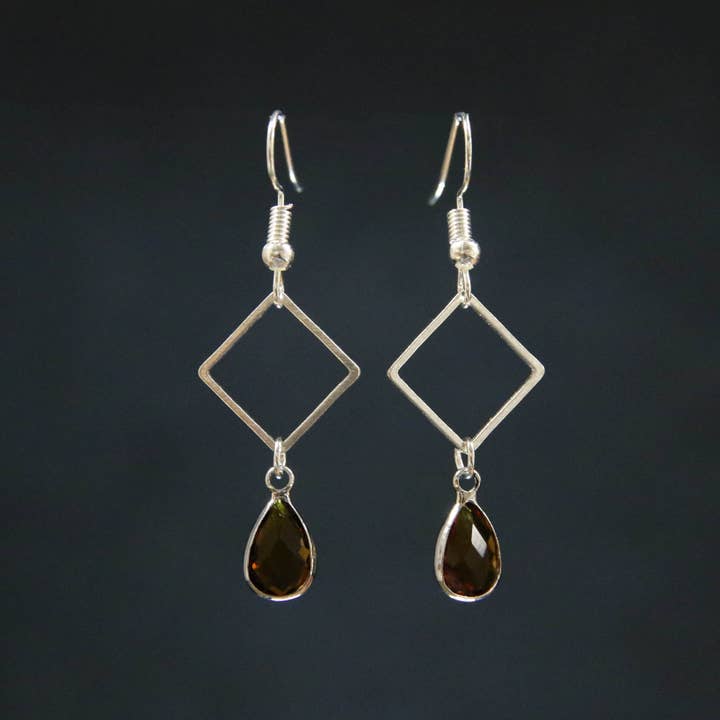 JAC Jewelry Designs - Wholesale Dangle Earrings - Square Teardrop Earrings1