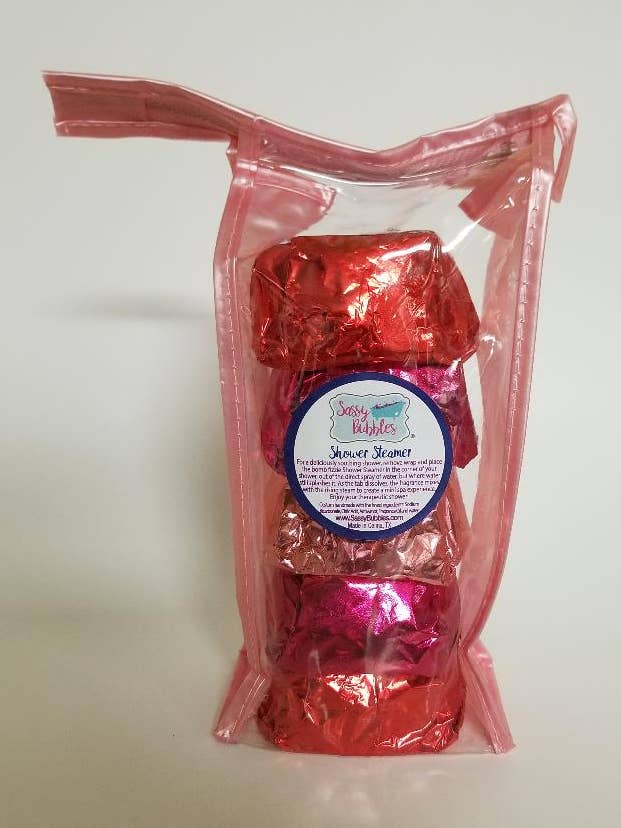 Sassy Bubbles Douche Stomer Framboos/amandel/Georgia Peach voor wholesale door Sassy Bubbles