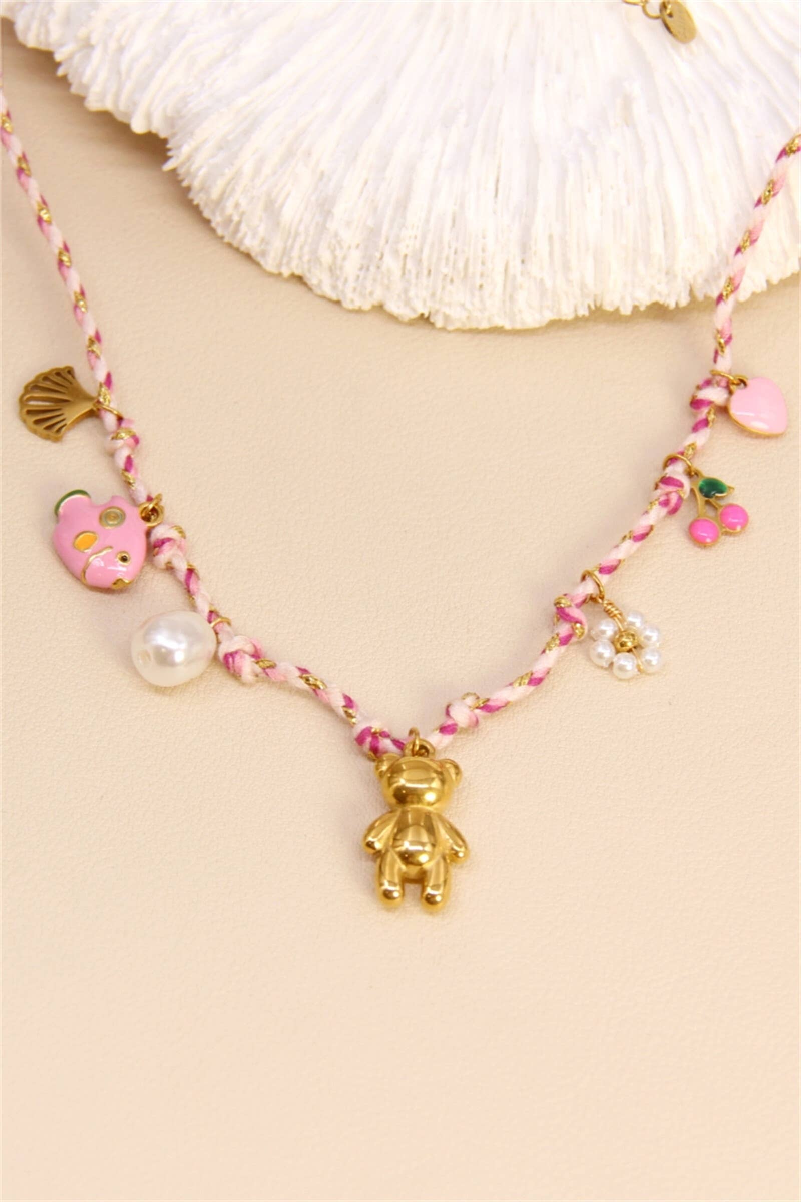 BELLISSIMA BIJOUX - Wholesale Kids Necklace - Kids - Doudou Charms Necklace – Fun & Regressive Touch