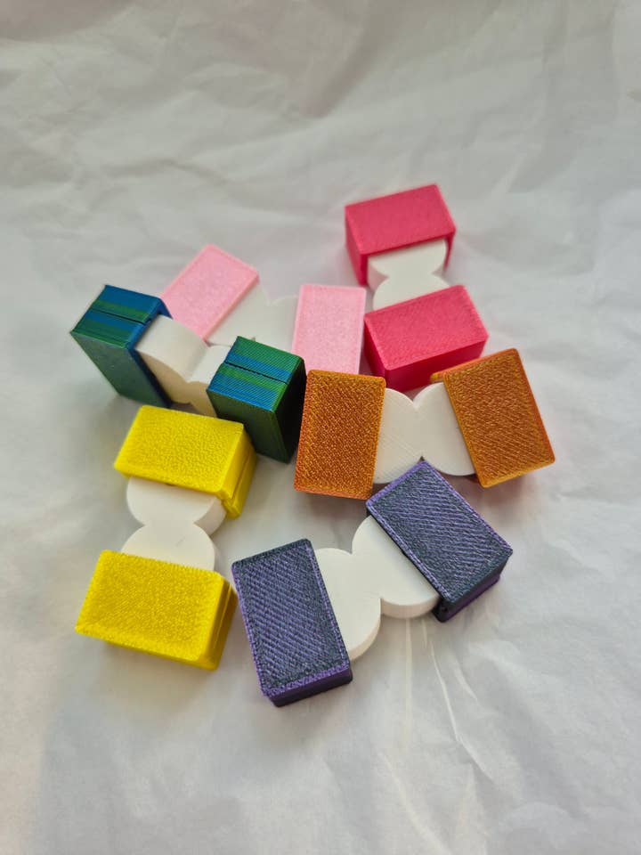 3dFidgets Double Switch Fidget Toy keeping your fingers and hands busy for wholesale by 3dFidgets