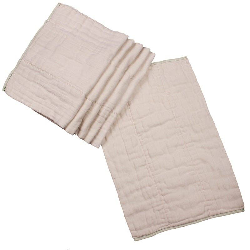 OsoCozy - Vente Couches en tissu – bébé - Couches lavables de taille traditionnelle OsoCozy Prefolds - 6 paquets1