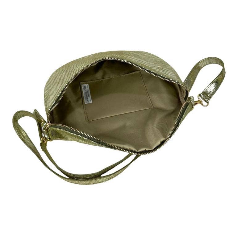 Chenson & Gorett - Wholesale Belt Bag - Women's - Italian Leather Waist Bag with Brilliant Effect and Large Capacity7