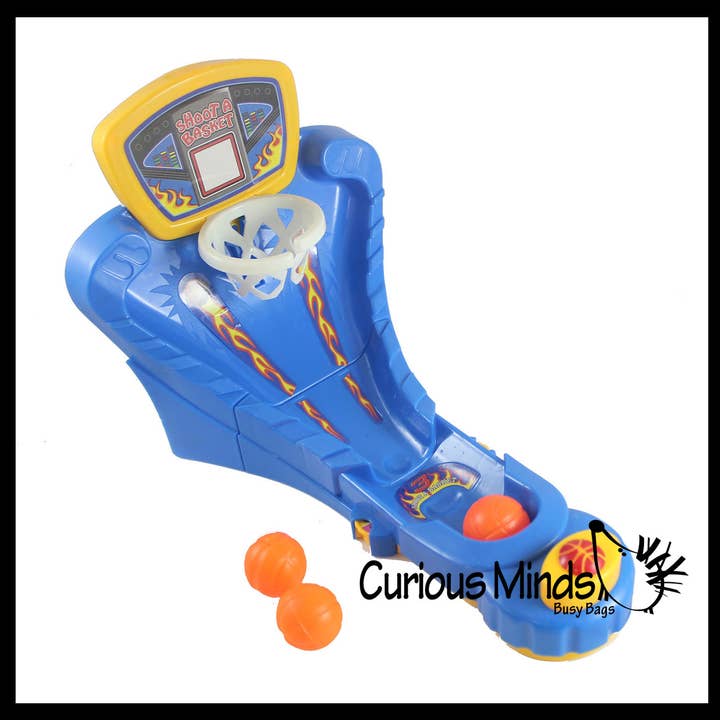 Curious Minds Toys - Wholesale Toy Set - Kids - Mini Tabletop Basketball Game - Toy Shooting Hoops