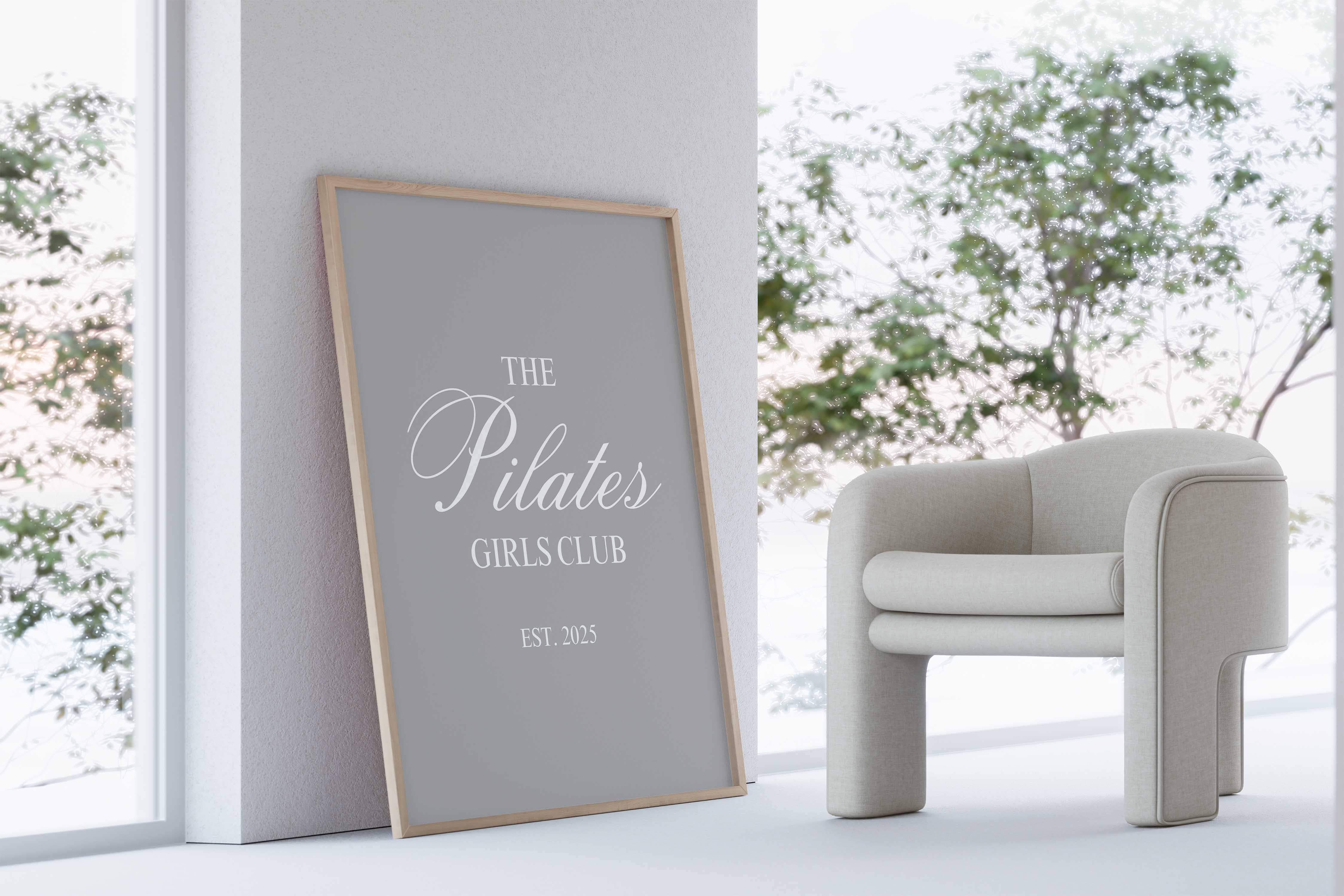 D'LUXE PRINTS - Wholesale Art Print - The Pilates Girls Club Print9