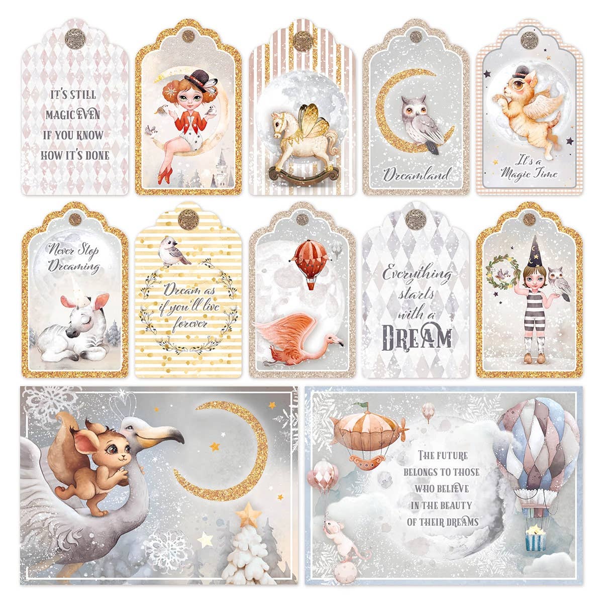 Ecstasy Crafts Distributing - Wholesale Scrapbook - Dreamland Pad 8x8 12/Pkg12