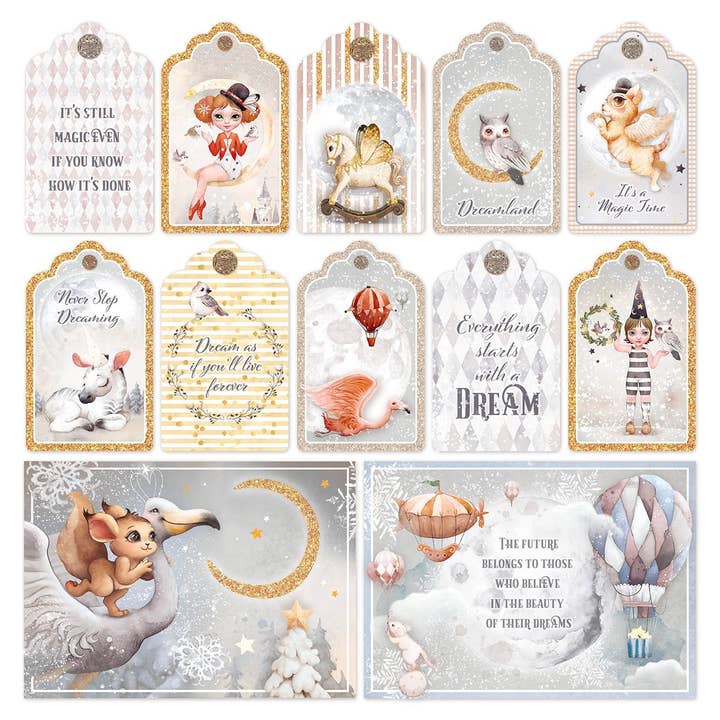 Ecstasy Crafts Distributing - Wholesale Scrapbook - Dreamland Pad 8x8 12/Pkg12