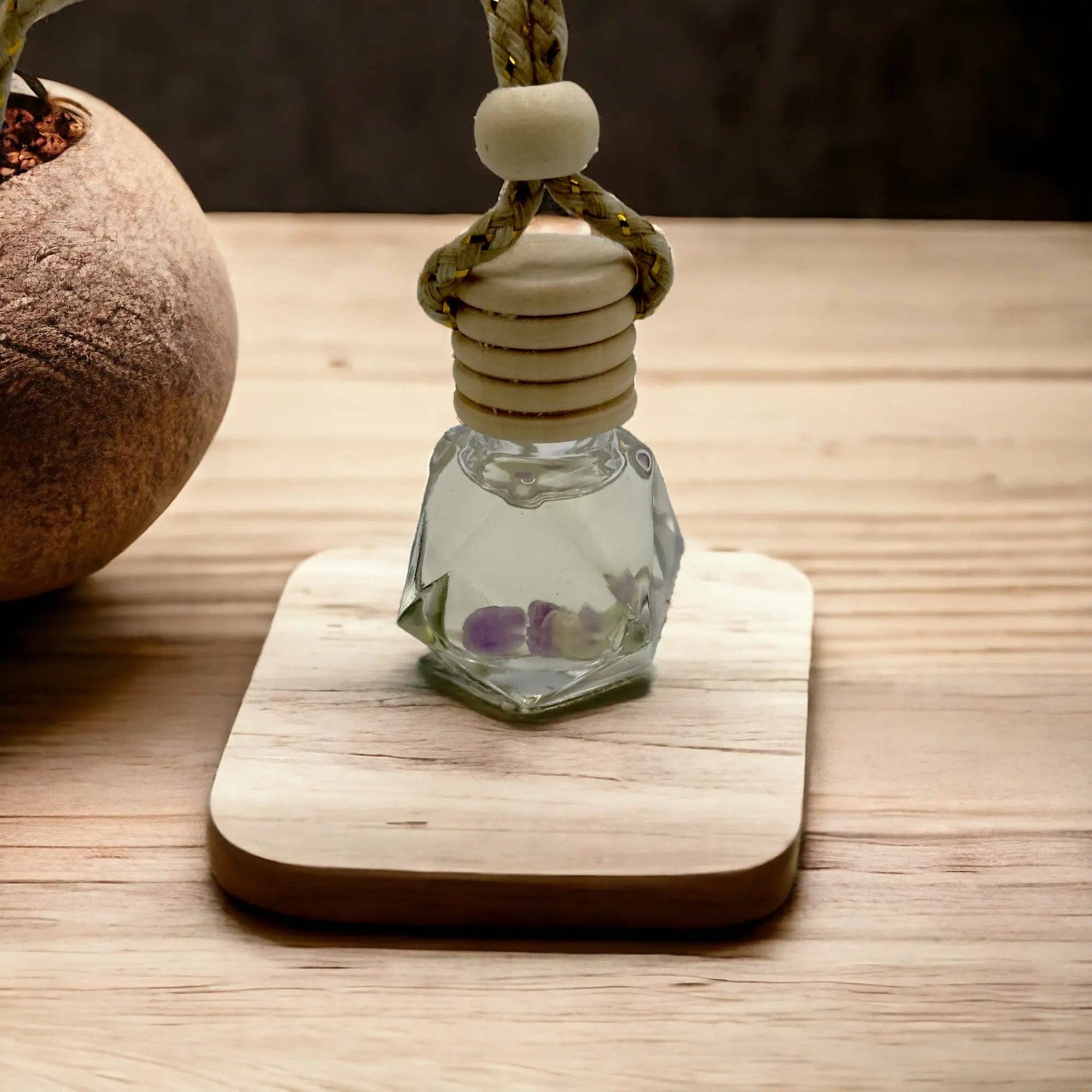 CocoBen's - Wholesale Car Freshener - Unisex - Small car diffuser - Lithotherapy - Amethyst1
