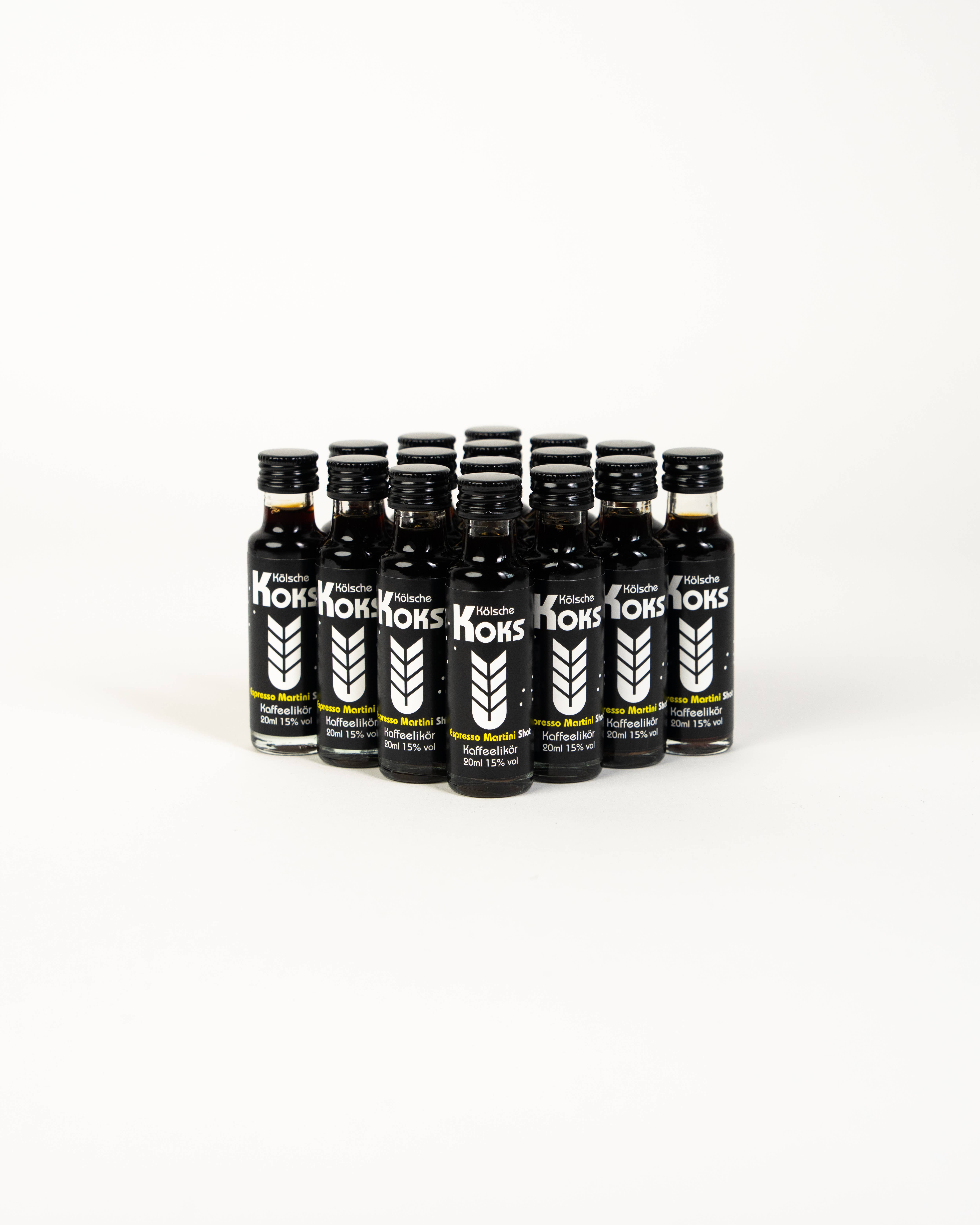 Kölsche Koks - Wholesale Liqueur - Kölsche Koks - Espresso Martini Shots 16x0.02l3