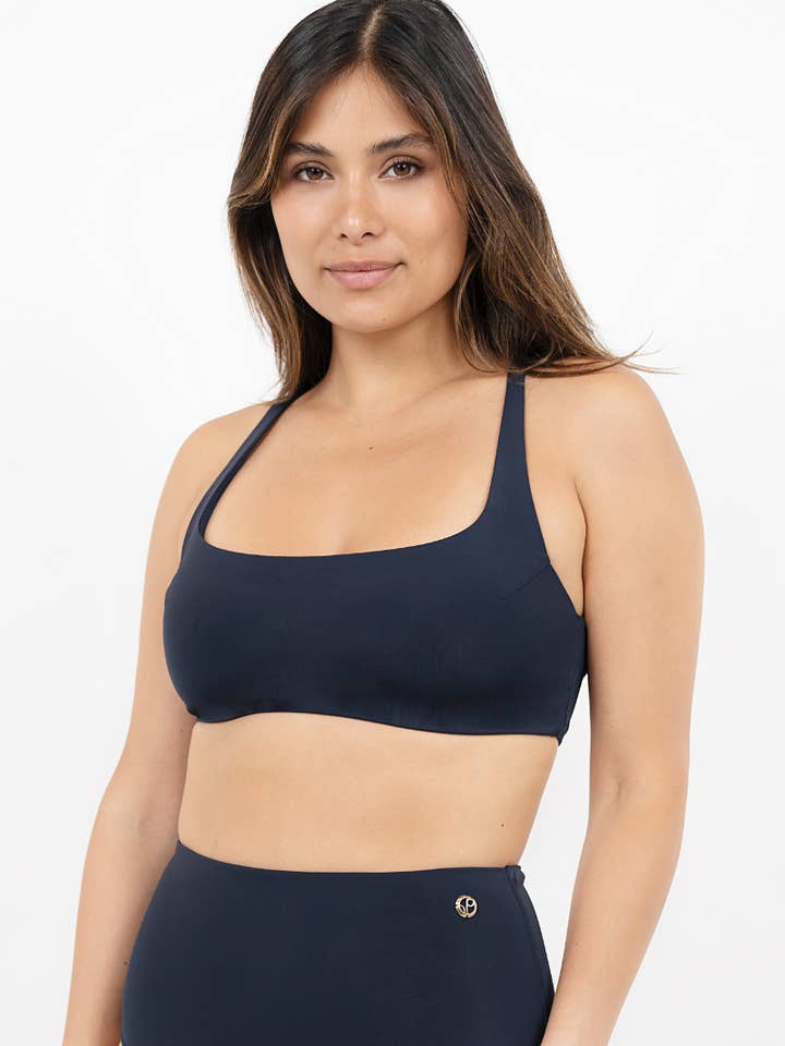 Creta HER - Top de Bikini Cruzado en la Espalda - Pebble para venta al por mayor de 1 People