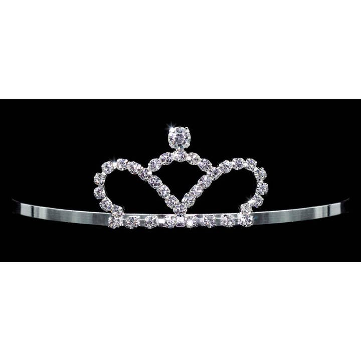 #13561 Kleine kroon Tiara voor wholesale door Bridal Store Jewelry