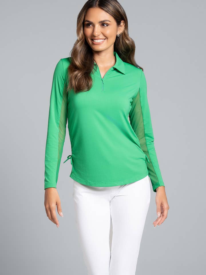 Adjustable Length Long Sleeve Polo - 48000 for wholesale by IBKÜL