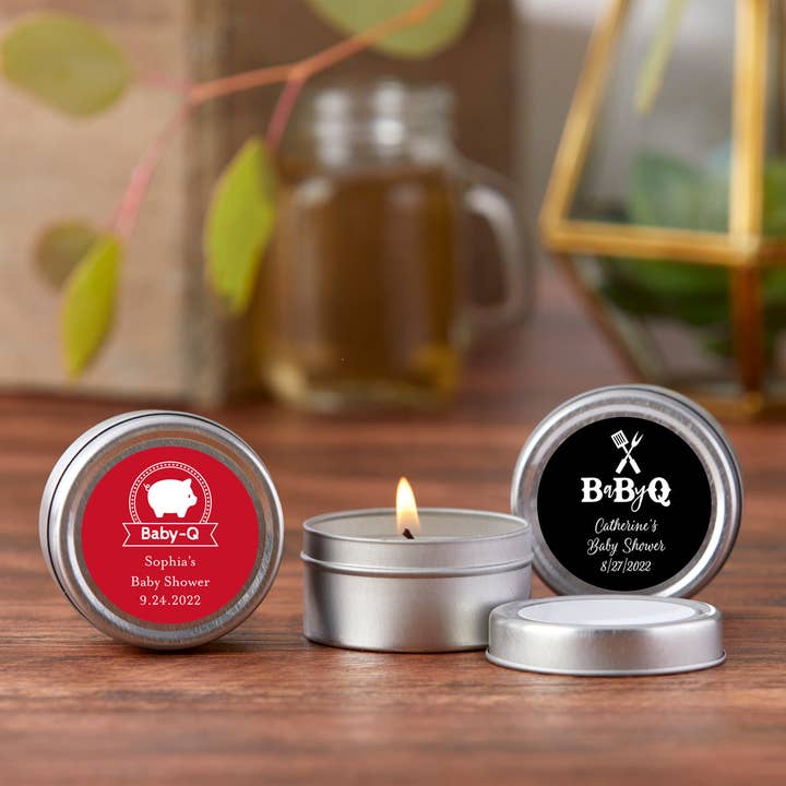 Kate Aspen – wholesale Party gift – Travel Candle Tin Party Favors (Stickers not included)