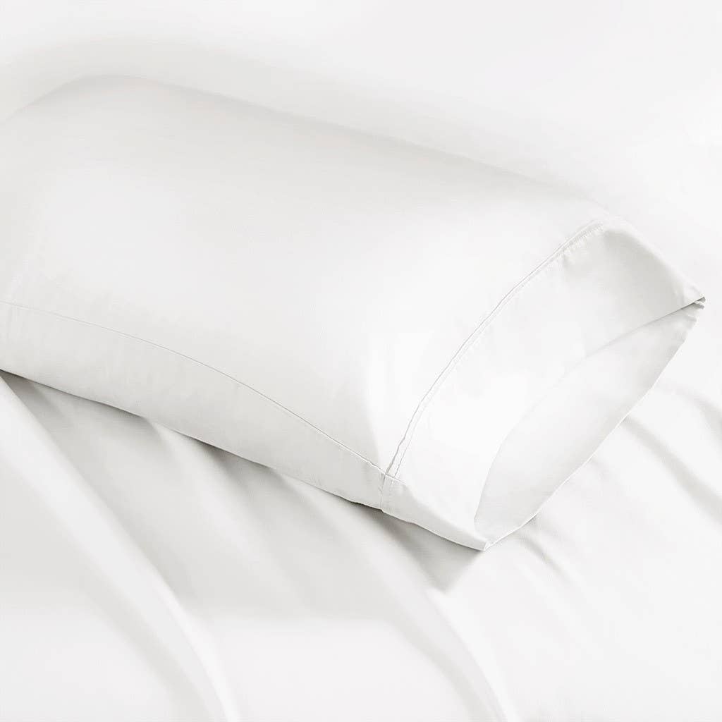 Olliix - Wholesale Bedding Pillowcase/Sham - 1500 Thread Count Pillow Cases, White Pillow Covers, 2-Pack0