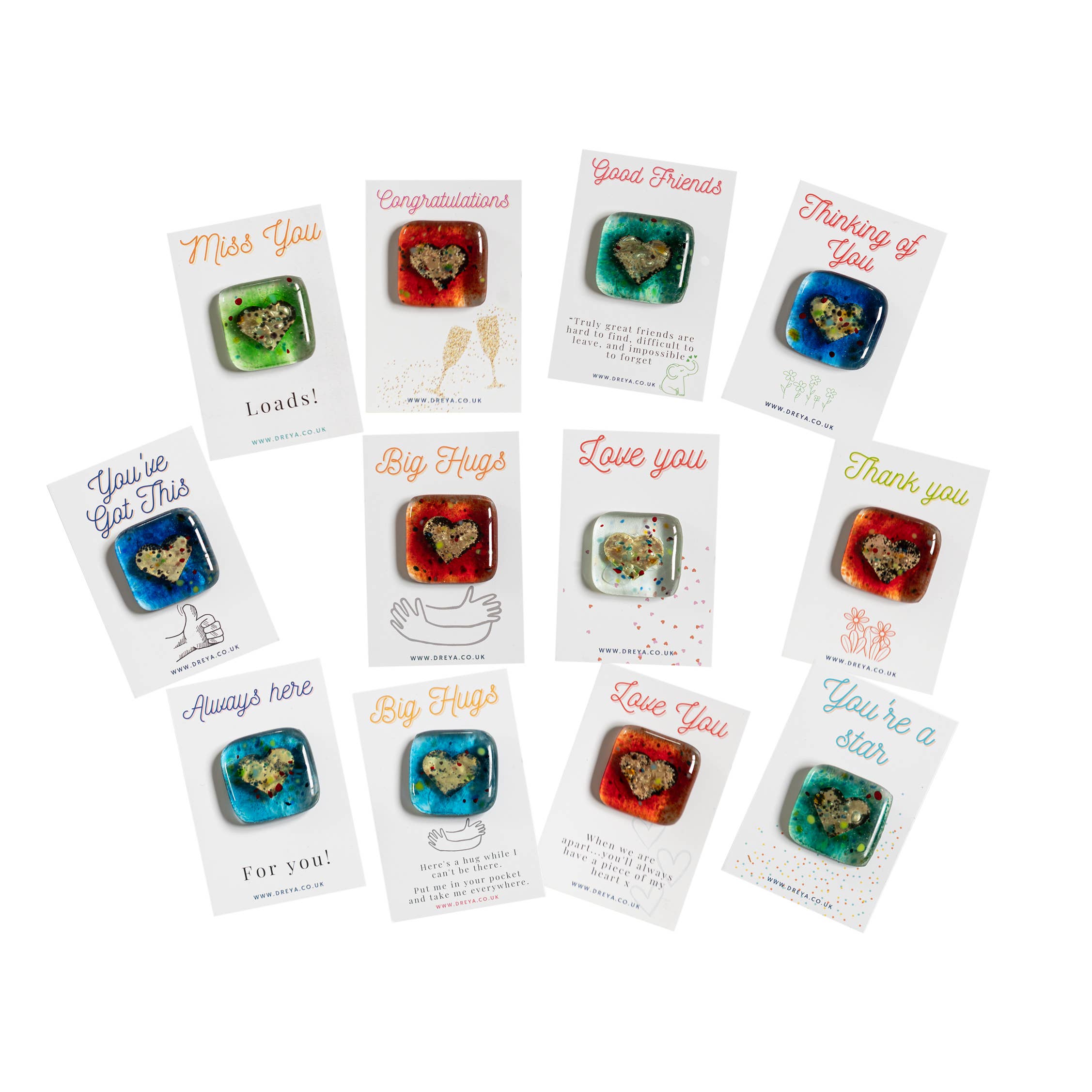 Dreya Glass – wholesale Keepsake coin/token – You've Got This Pocket Charm4