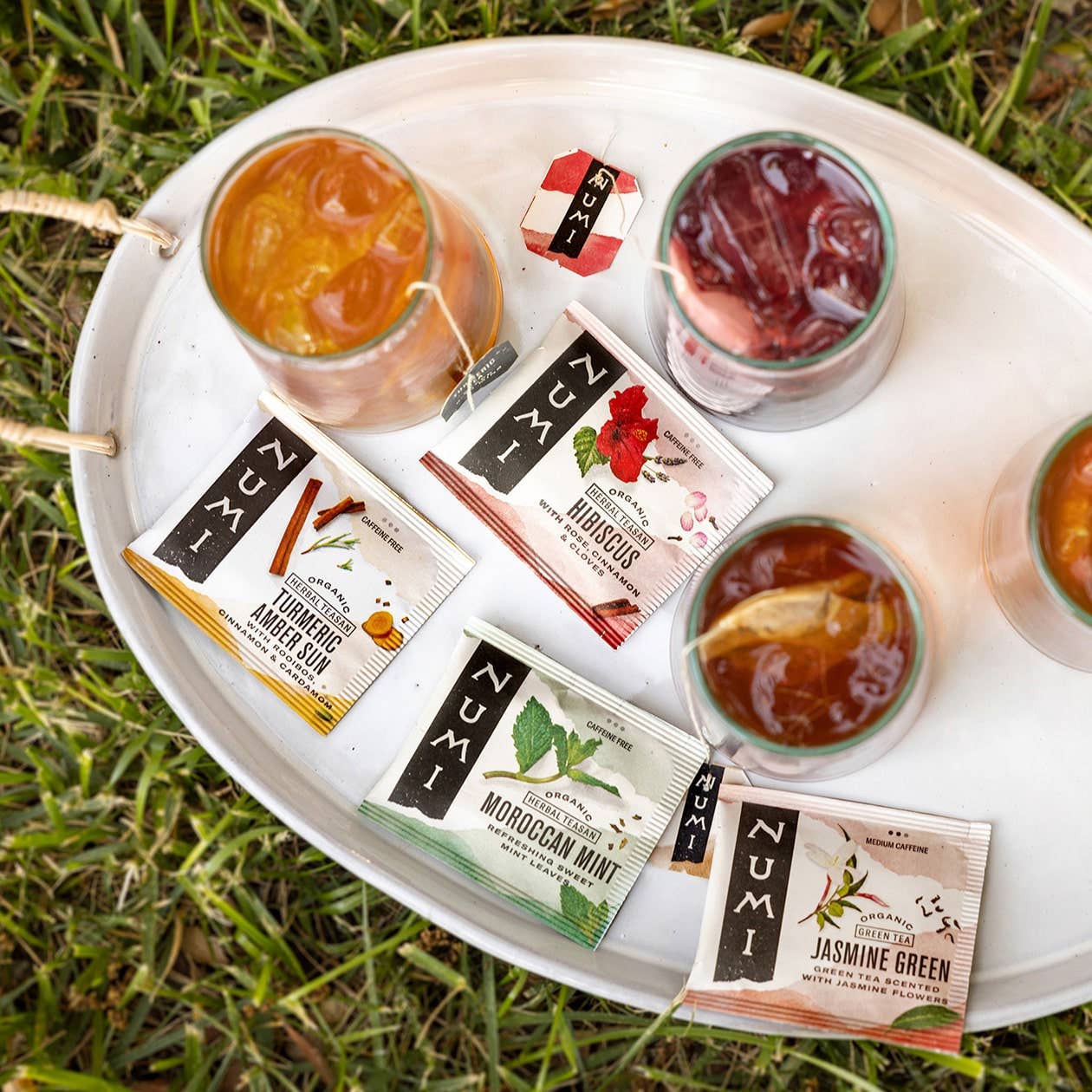 Numi Tea - Vente Sachets de thé - Hibiscus (6 boîtes de 18 unités)2