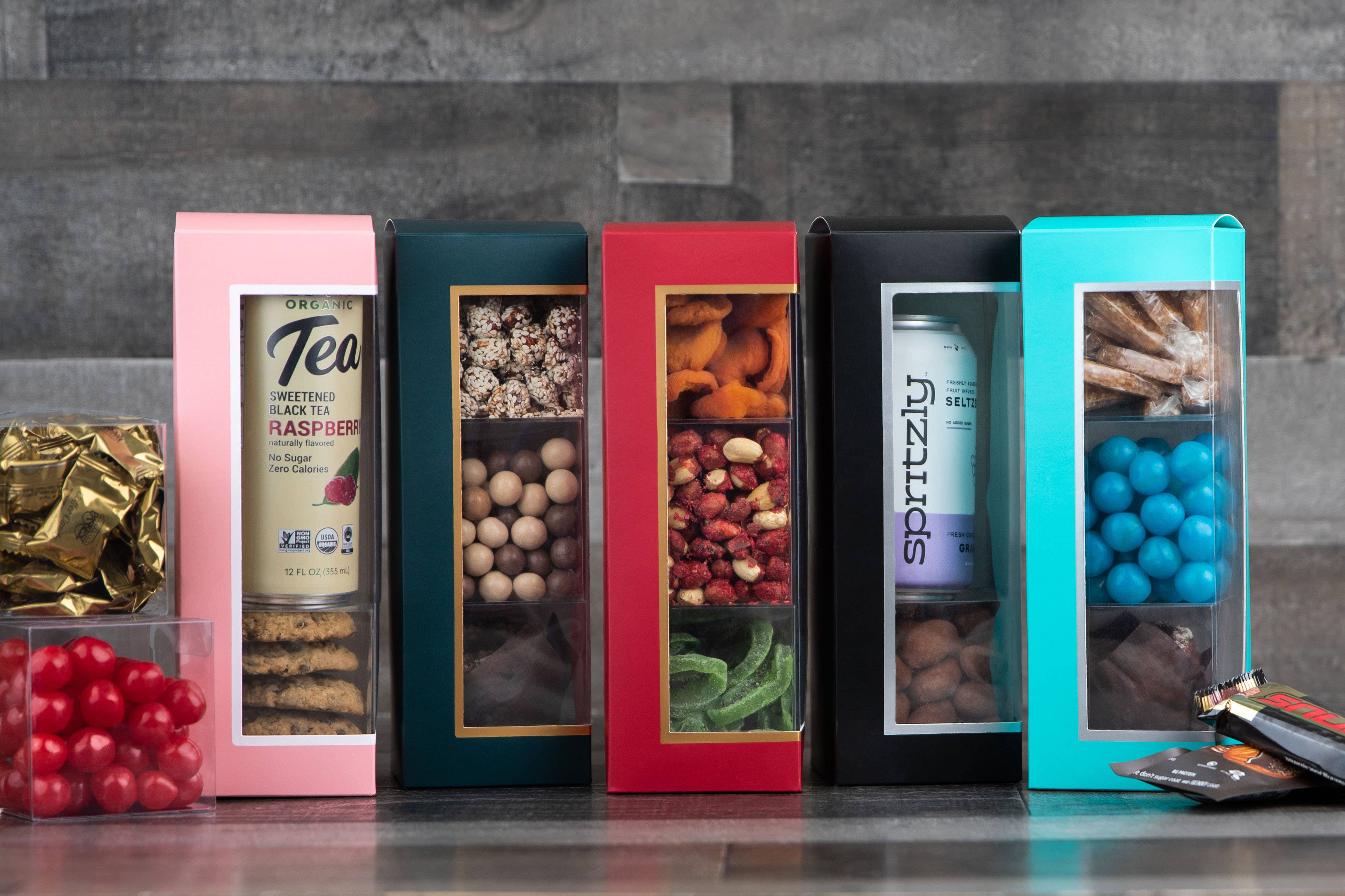 Hammont - Wholesale Gift Box - Decorative Bakery & Pastry Boxes With Window (6 Pack)15