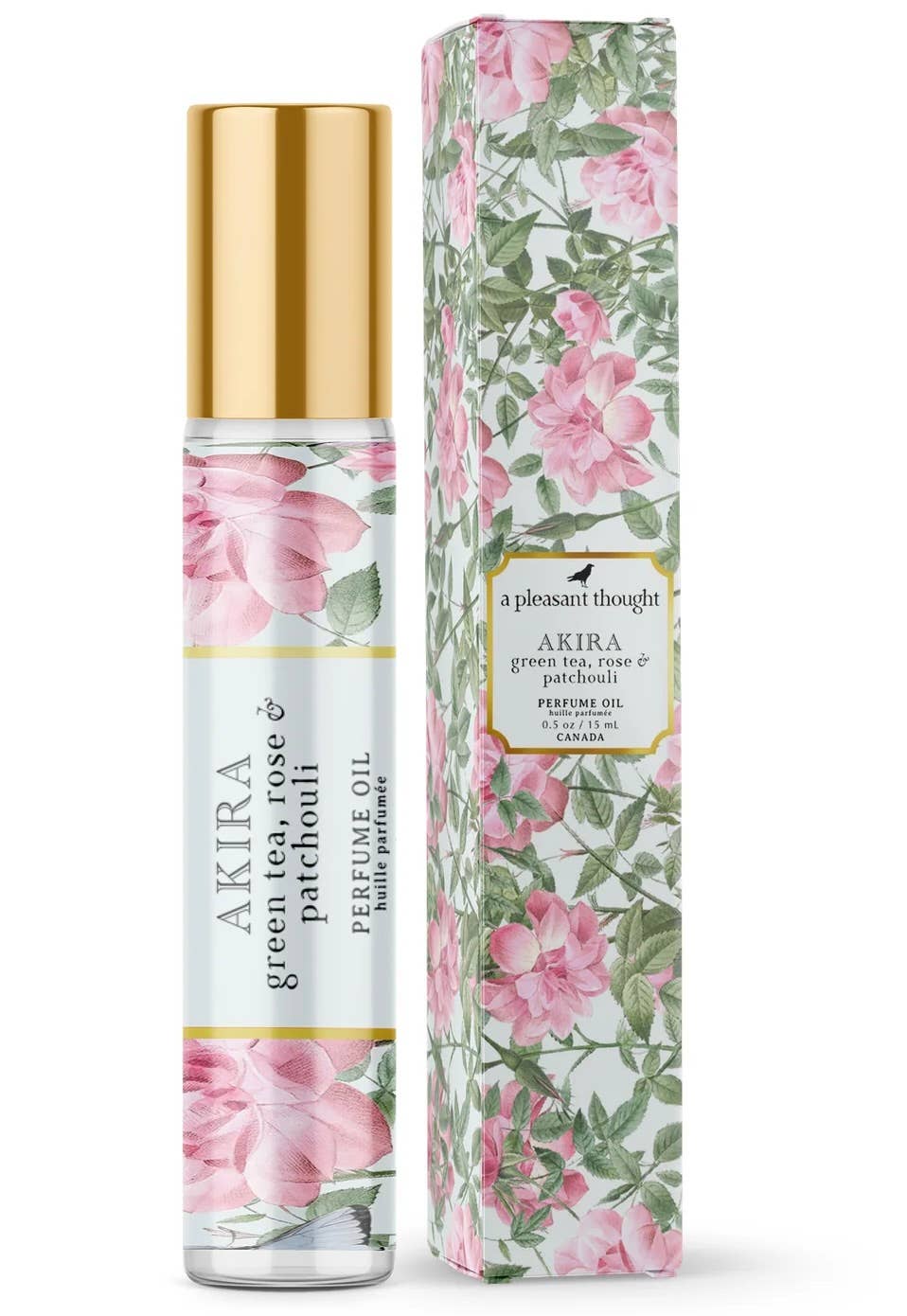 A Pleasant Thought - Wholesale Roll-On Fragrance - Akira | Green Tea, Rose & Patchouli | Perfume Oil1