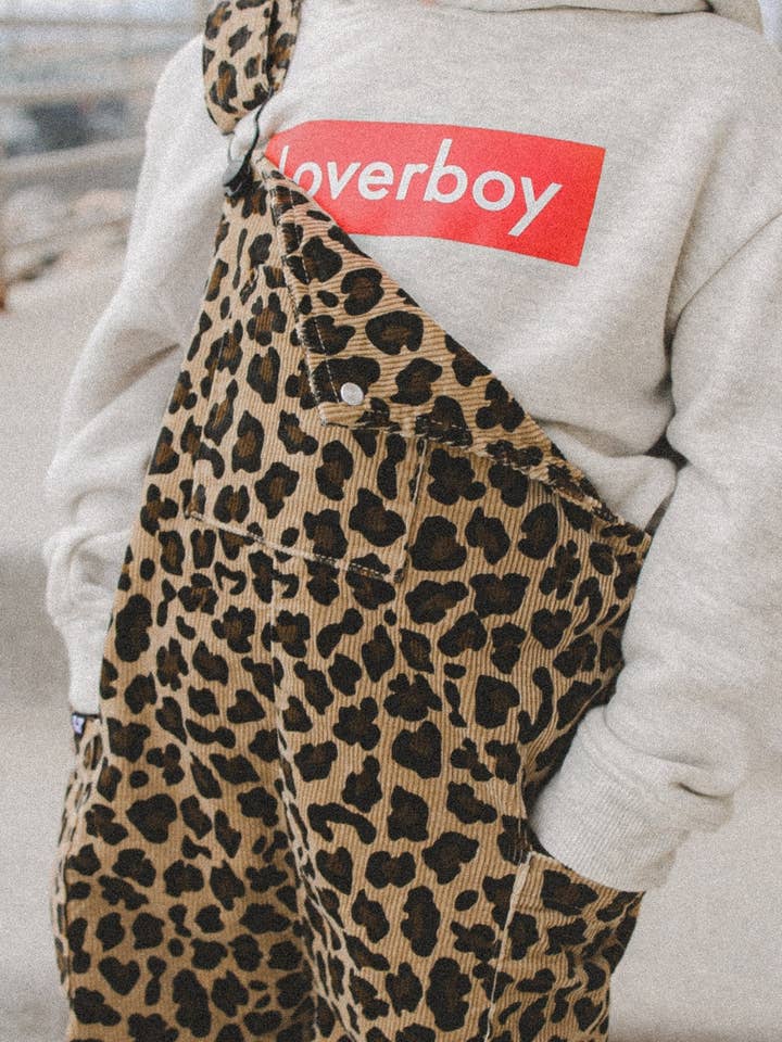 Little Trouble - Wholesale Overalls - Kids - Leopard Print Overalls2