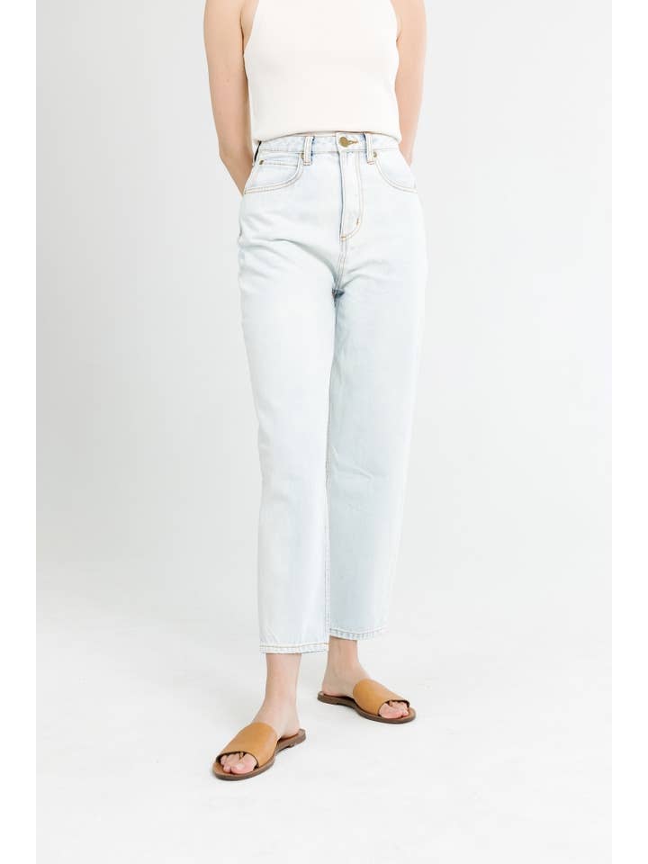 BLEACHED BLUE The Asher Jeans for wholesale on Faire